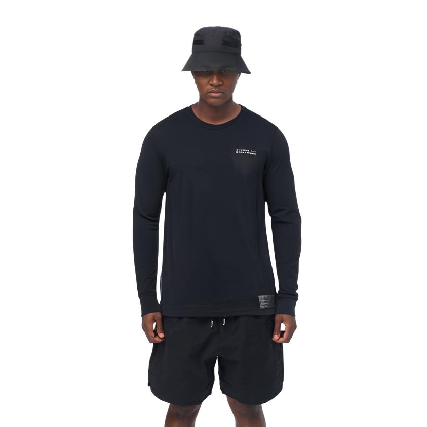 Nike Футболки Мужские Черные С Круглым Вырезом Умеренный Прямой Крой CV2080-010