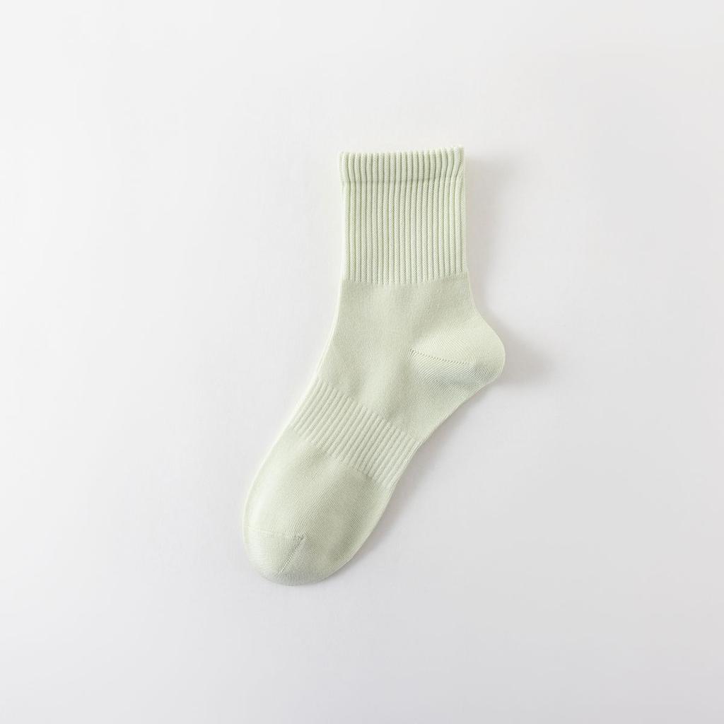 5/10 пар женских хлопковых носков, универсальные носки на все сезоны, дышащие и впитывающие пот носки