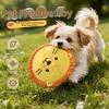 Soft Interactive Dog Throw Toy Cartoon Puppy Chew Toy Pet Accessories Pet Squeak Toy  Pet Training