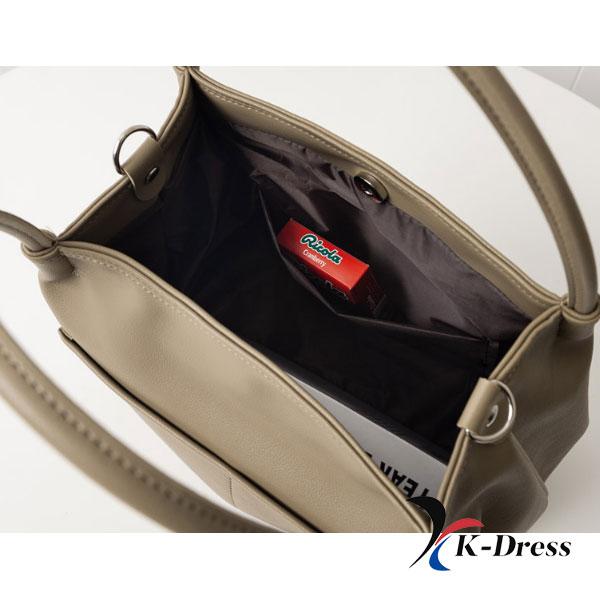 Карманная двусторонняя сумка-шоппер с перекрестием (4 цвета)