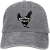 Джинсовая бейсболка Chicken Whisperer, бейсболка для папы, ковбойская шляпа, регулируемая, классическая, стираная, 100% хлопок, спортивная, для мужчин и женщин