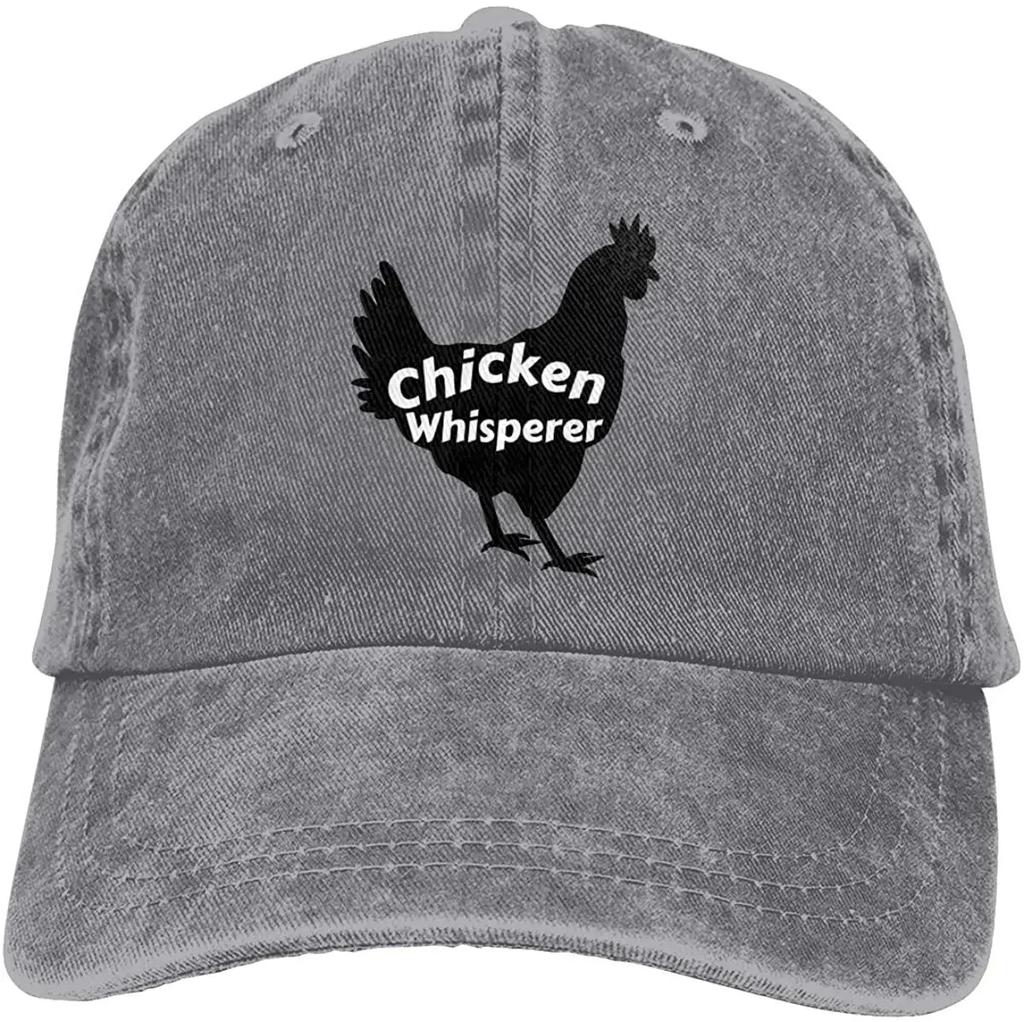 Джинсовая бейсболка Chicken Whisperer, бейсболка для папы, ковбойская шляпа, регулируемая, классическая, стираная, 100% хлопок, спортивная, для мужчин и женщин