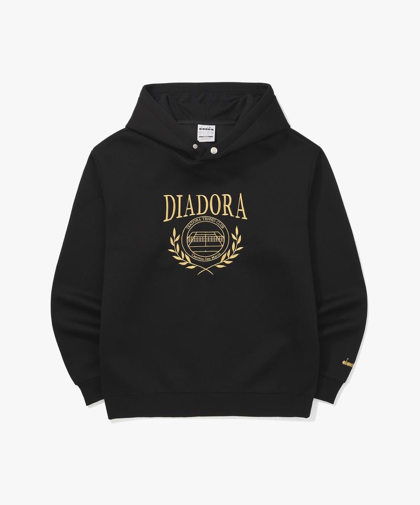 Diadora Худи с воздушной подушкой Черное