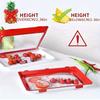 1/3 шт. Лоток для сохранения продуктов Морепродукты Говядина Ветчина Свежесть Сохраняющий Свежесть Разделитель Многоразовый Контейнер Органайзер для Холодильника Кухонный Инструмент