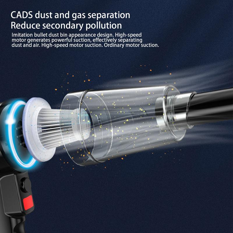 Ручной пылесос Беспроводной Автомобильный пылесос Беспроводной Перезаряжаемый Беспроводной Перезаряжаемый Ручной Мощный 9000 Па Всасывание Автомобильный пылесос
