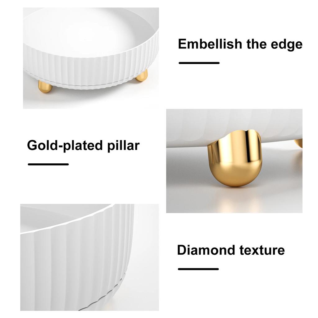 Вращающаяся на 360 градусов нескользящая полка для специй, поворотный стол для шкафа для хранения с широким основанием, вращающийся органайзер для кухни и ванной комнаты