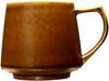 Kiki Made In Microwave and Dishwasher Mino Ware C811CA Mug, Camel, 320ml, Japan, Safe, Porcelain,
