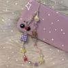 Wrist Strap Y2K Phone Chain Hanging Keychain Phone Strap Cellphone Lanyard Phone Charm
