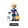 5 шт./комплект Серия FROZEN Принцесса Эльза Мини Фигма 66006-66010 Строительные Блоки Модель Игрушки, предназначенные для Детей Игрушка