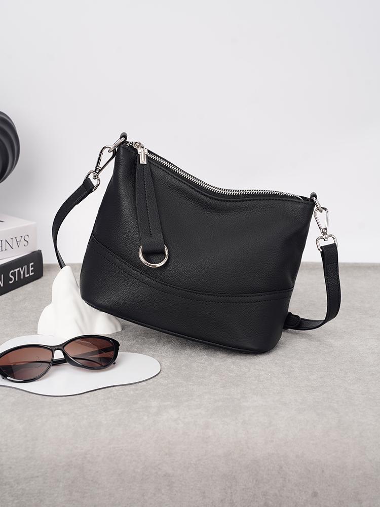 Women's Soft Cowhide Leather Shoulder Bag Crossbody Bags Zency