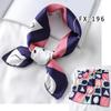 50 * 50cm Spring And Autumn Silk Scarves Versatile Decoration Professional Small Square Scarves Neck Protection Binding Bag