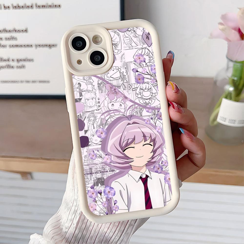 Аниме Наджими Осана Чехол для мобильного телефона для iPhone 17 16 15 14 13 12 11 Air Pro Max Plus Утолщенный ТПУ Цветной Чехол Роскошный Красивый