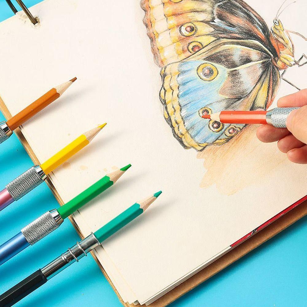 Регулируемый удлинитель для карандаша Универсальный удлинитель длины карандаша для студентов/художников