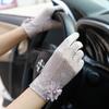 Driving Sunscreen Gloves Women's UV Protection Thin