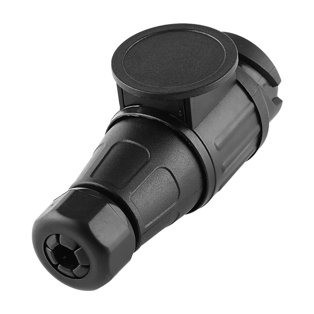 12V 13 Pin Trailer Plug 13 Pole Electrical Wiring Connector RV Socket Adapter Car Towing Bar Truck F6Q9