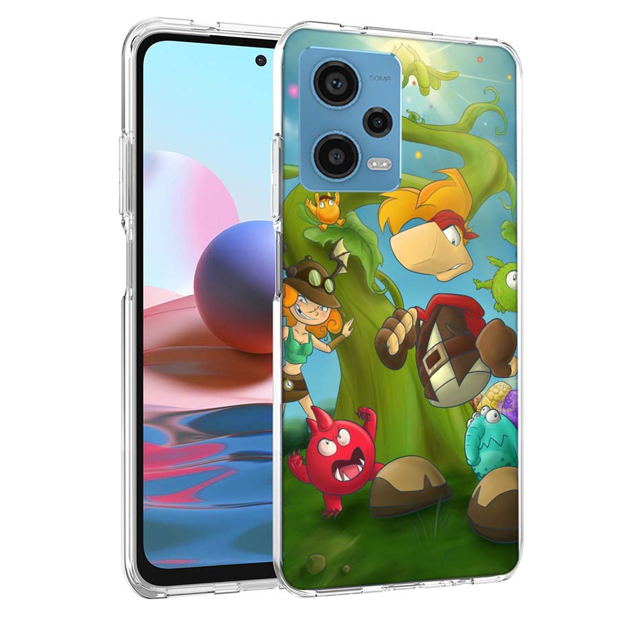 Чехол для телефона Rayman Legends Для Redmi Note 13 12 14 15 Pro Plus 13R 11 11T 11E 11S 10 Pro 10S 9 9S Чехол Cell Прозрачный ТПУ Capa
