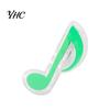Bookmark Clip Note Musical Scale Shape Reusable Hollow Out Portable Memo Paper Anti-crack File Index Book Office School Stationery Supplies