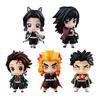 Demon Kimetsu No Yaiba Tanjiro and the Pillars Mascot Set Finished Figure Slayer A, Approx. 50mm, Pre-painted