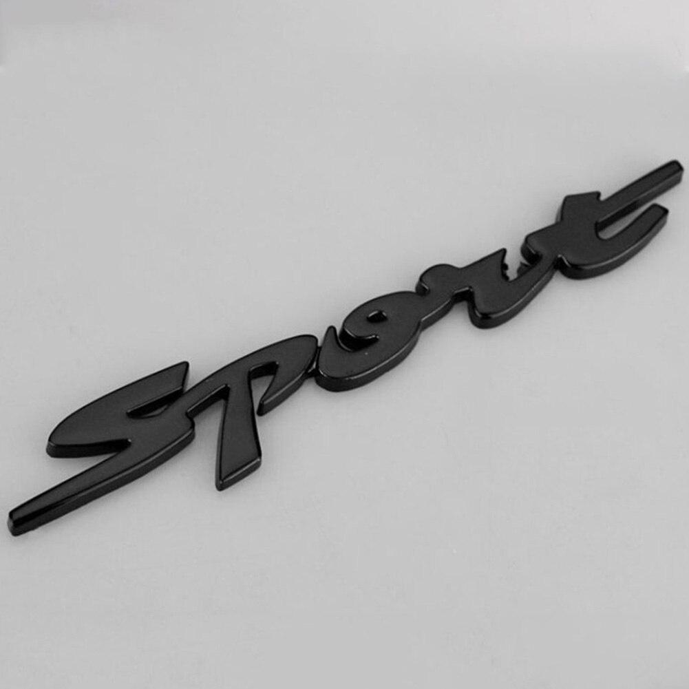 1 шт., водонепроницаемая металлическая 3D универсальная наклейка для украшения спортивного автомобиля, применима ко всем моделям автомобилей