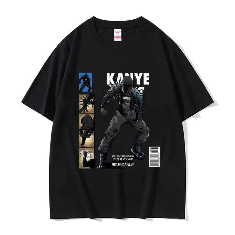 Funny Kanye West Meme T-Shirt Vintage Hip Hop Rap Style Tshirt UnisexCotton Short Sleeve Oversized T Shirt Streetwear