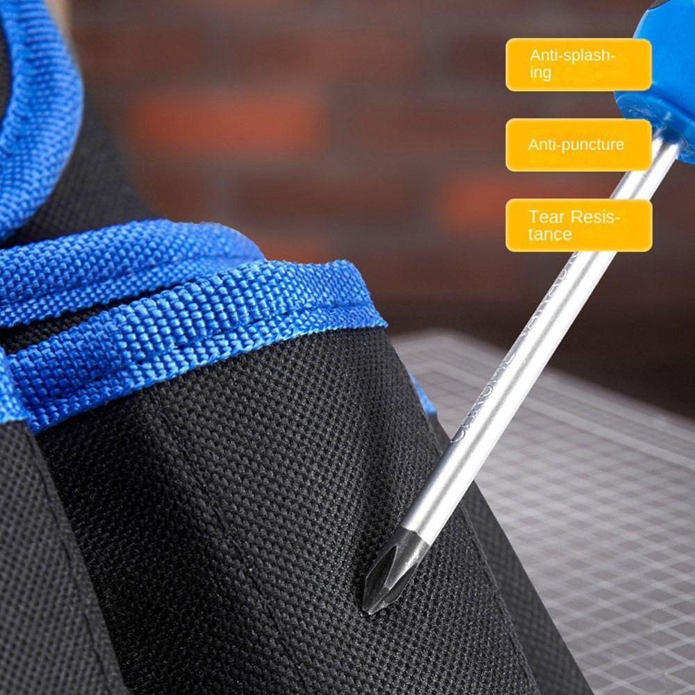 Large-capacity Tools Bag Waist Pouch Waterproof Electrician Toolkit Carpenter