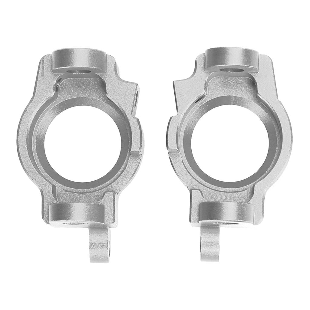 2pcs Caster Blocks C Hub Aluminum Alloy Decorative Stable C Shaped Hub Carrier for ZD Racing 10 RC Off Road Vehicle