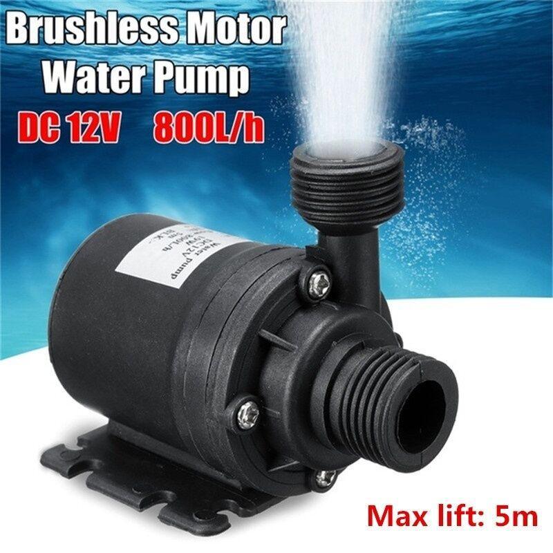1Pcs Submersible Water Circulation Pump 800L/H 12V 24V Dc 5 Meters Solar Brushless Motor Fish Tank Low-Noise Pump