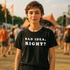 Bad Idea Right? T-Shirt Womens Girls Kids Music T-Shirt Olivia Rodrigo Tour Tee