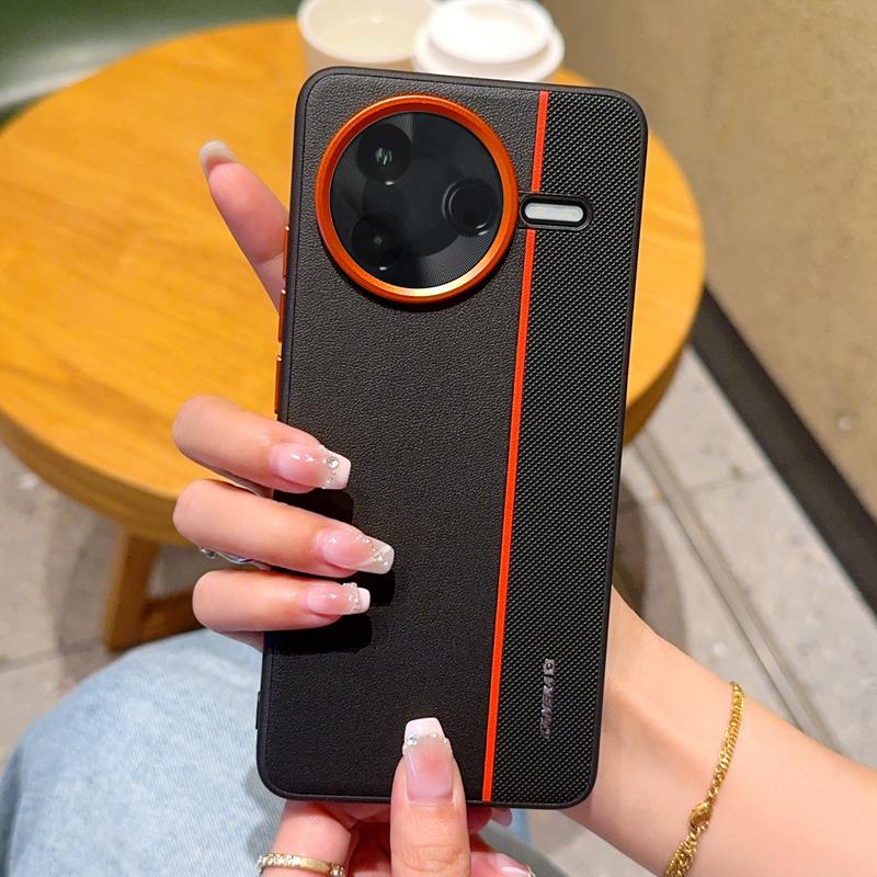 Чехол для Xiaomi POCO F7 Ultra Модный чехол-накладка из ПУ кожи Защитная задняя крышка для телефона Xiaomi POCO F7 Pro F7Ultra F 7