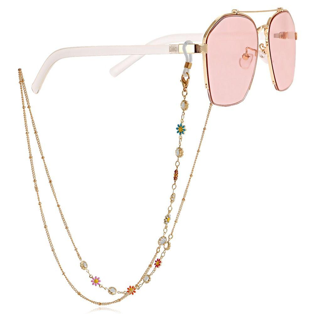 Металлическая цепочка для подвешивания, анти-потеря, металлическая цепочка для очков, цепочка для масок, цепочки для солнцезащитных очков, шнур для очков