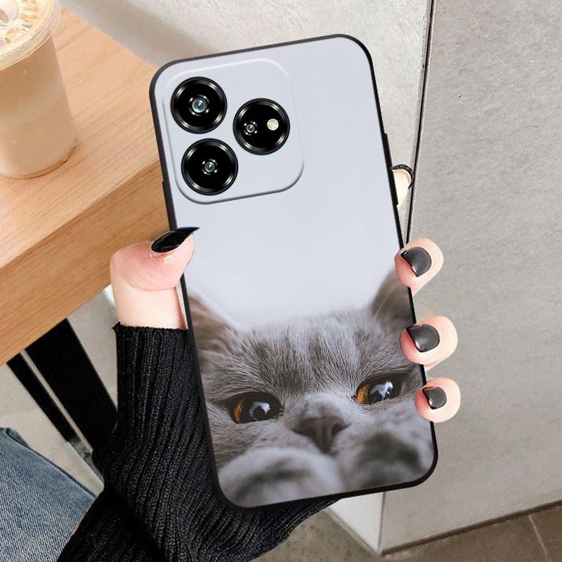 Чехол для ZTE Blade V60 Design Case V60Vita Волк Лев Мягкий Силикон Ударопрочный ТПУ Чехол для Телефона Для ZTE BladeV60 V 60 Vita Задняя Крышка