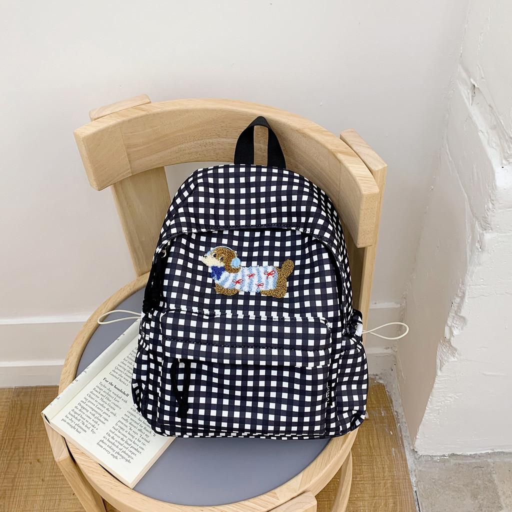 Double River Girl School Backpack With Nylon Material For Students And Casual Use