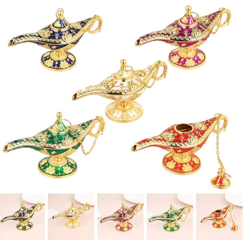 Beautiful lamp Lamp Crafts Art Ornately Embossed Fairy Tale Tea Pot Collectables