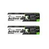 Dr. Morepen Active Smile Charcoal Toothpaste 100 Gms Pack of 2 Teeth Whitening Gum Care