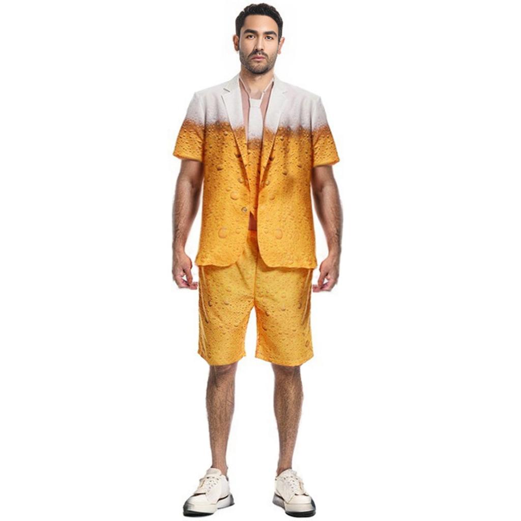 Костюмы для выступлений на Октоберфесте, костюмы для косплея на пивной карнавал, мужской костюм, комплект брюк