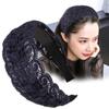 Elegant Non Slip Flower Wash Face Hollow Headband Women Hair Hoop Korean Head Wrap Lace Hairbands
