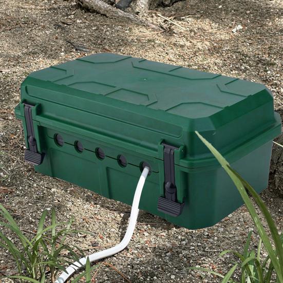 Уличная электрическая коробка с защитным кожухом Большая емкость IP54 Водонепроницаемая широкая совместимость