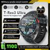 Новые умные часы T-Rex3 Ultra с GPS-трекером, 1,7-дюймовый AMOLED HD-экран, батарея 1100 мАч, фонарик, BT-звонки, для Android iOS