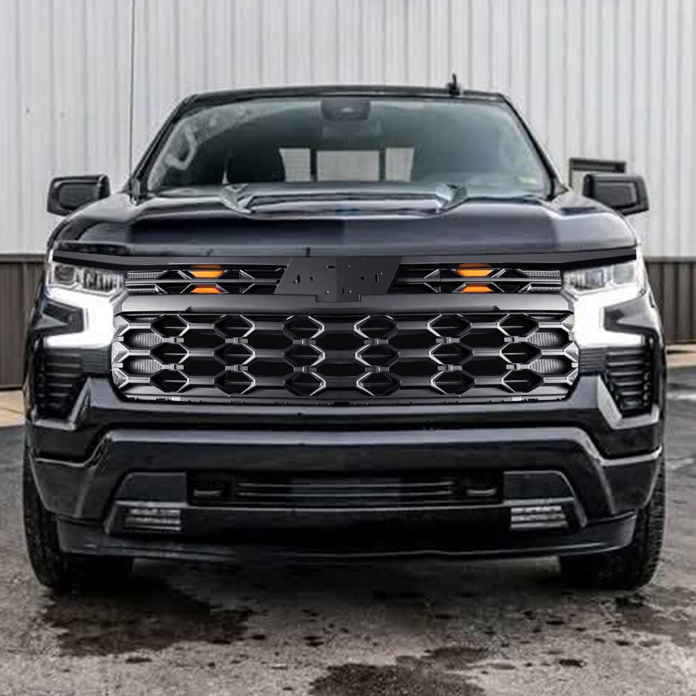 Modified Grille Accessories for 2022-2025 Chevrolet Silverado 1500 ZR2 Model