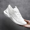 Lightweight Soft Sole Men's Sneakers Summer Breathable Walking Comfortable Men Shoes White Jogging Sports Running Shoes