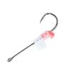 3/5/6/10/12/15/20Pcs Luminous Live Fishhook with Barbed Shrimp Fixing Hook Glow-in-the-dark Offset Freshwater Saltwater Catfish