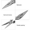 Practical High Hardness Electrician Plier 8in Anti Slip Handle Combination Plier Carbon steel Black Lineman Plier Lineman