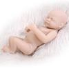 Водостойкая виниловая силиконовая неокрашенная пустая кукла Reborn Baby Doll ручной работы Diy Doll