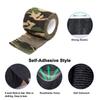 12pcs Camouflage Tattoo Grip Cover Bandage Elastic Wraps Tapes Nonwoven Self-adhesive Finger Protection for Tattoo Machine Pen Grip 5*4.5cm