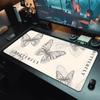 100x50cm Butterfly Mouse Pad Pc Gamer Carpets Desk Accessories Rugs Leveling Large Keyboard Mousemat Plus Playmats For Laptop