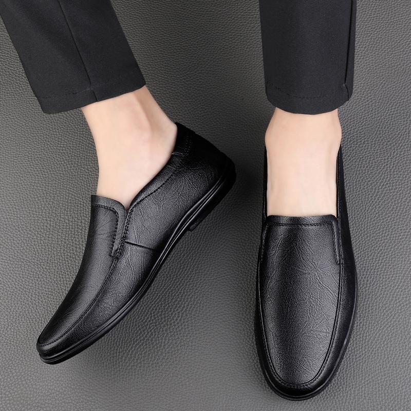 FashionFashion Men Loafers Lightweight Driving Shoes Soft Mens Moccasins Slip On Walking Flats Classic Casual Shoes Handmade Boat Shoes