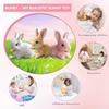 Movements Electric Plush Rabbit Toy Wag Tail Walking Interactive Bunny  Kids Toy