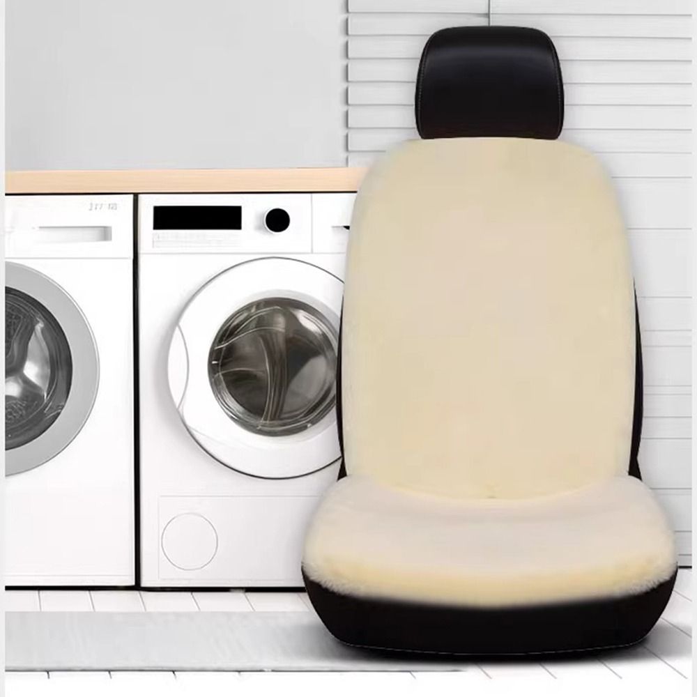 Breathable Car Seat Cover Pad Thick Car Backrest Plush Car Seat Cushion  Autumn and Winter