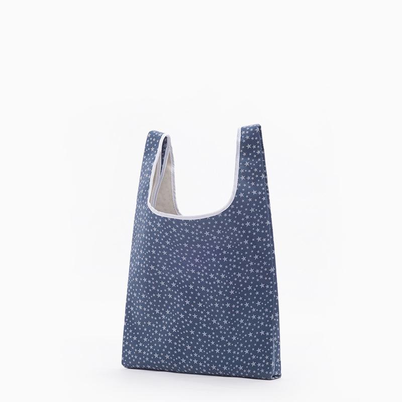 1PC Reusable Unisex Printing Eco Friendly Shopping Bag Foldable Shopping Bags Polyester Eco Grocery Carry