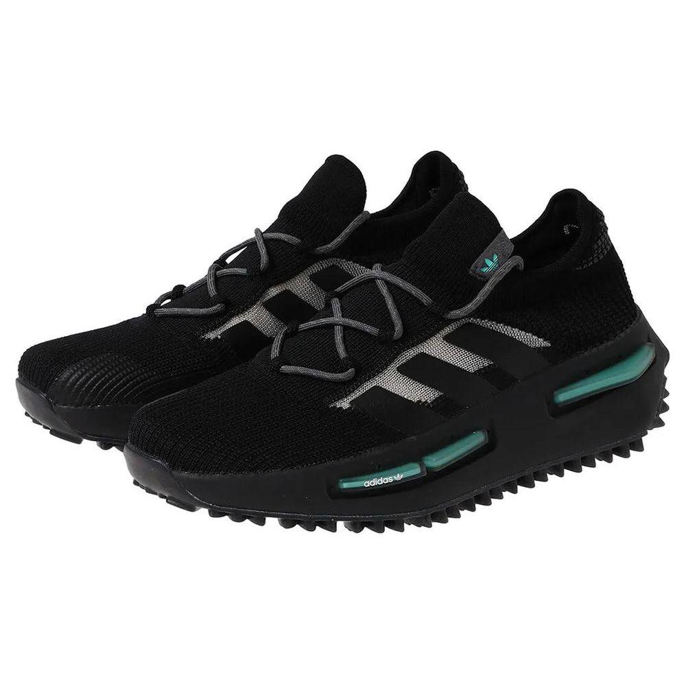 adidas NMD_S1 Черные измененные синие кроссовки унисекс Core-Black HP5523